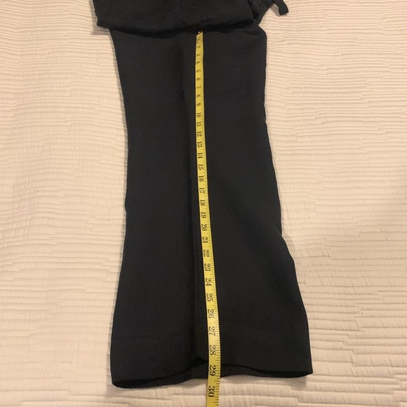 Talbots Women’s Petite Signature Medium Wide Leg Linen Pants Black 12 - Picture 11 of 11